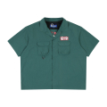 [P X BAND] FROMALLTOHUMAN EMBROIDERED WORK SHIRTS DARK GREEN_FQ2WR65U