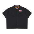 [P X BAND] FROMALLTOHUMAN EMBROIDERED WORK SHIRTS BLACK_FQ2WR66U