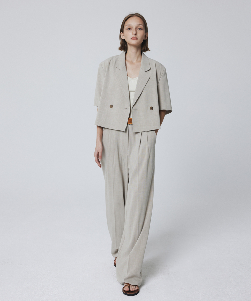 Uniquely Summer Slacks (Oatmeal)