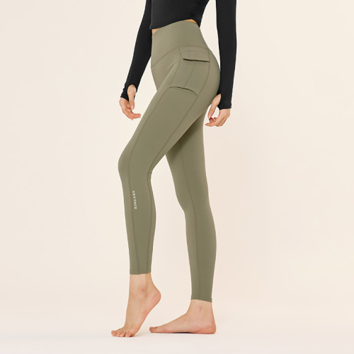 Легинсы Black Label Signature 360N с карманами Vintage Khaki