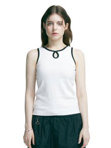 TCP CIRCLE LOGO SLEEVELESS TOP