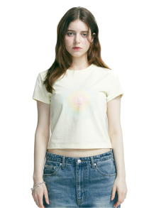 TCP TWINKLE LOGO CROPPED TEE