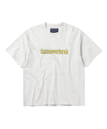 TNT FARAH Pointed Logo Tee Oatmeal