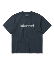 TNT FARAH Pointed Logo Tee Navy