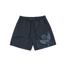 The Powerpuff Girls x acmedelavie Mojo Jojo artwork swim short pants BLACK