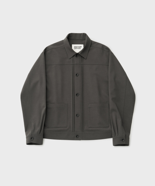 Habana Trucker Jacket Alloy-Gray