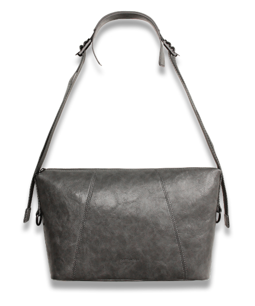 Cowhide Small Cross Bag VINTAGE GREY
