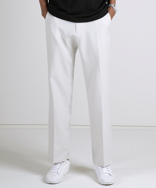 Relaxed T/R Blend Trousers 3COLOR