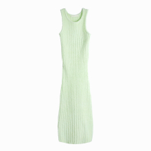 썸머 페더 슬리브리스 드레스 (애플 그린)