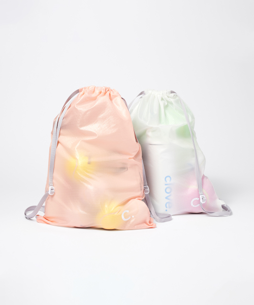 [Clove]★24SS★韓国大人気 ★Packable Gym Sack Clove]☆24SS☆韓国大人気 ☆Packable Gym Sack (clove/バック