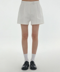 클로브(CLOVE) [24SS clove] Buckle Pocket Shorts (White)