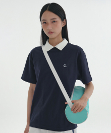[24SS Clove] Swim Graphic T-Shirt (Navy)