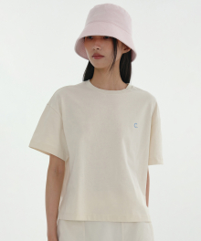 [24SS clove] Daily T-Shirt (Cream)