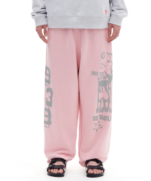 BIKINI WM SWEAT PANTS (PINK)