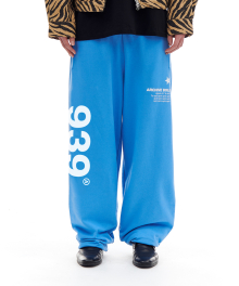 939 LOGO SWEAT PANTS (SKY BLUE)