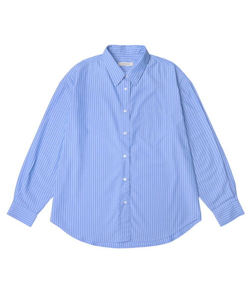 Оверсайз рубашка SITP5150 для отдыха_Light blue ST