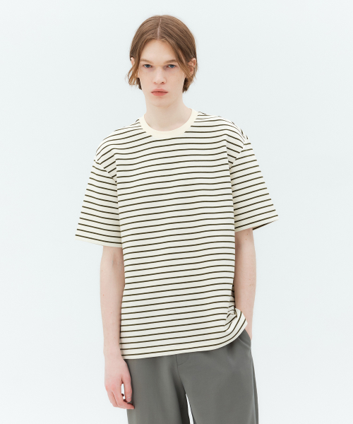 Футболка в полоску - 2color MYTS31N1