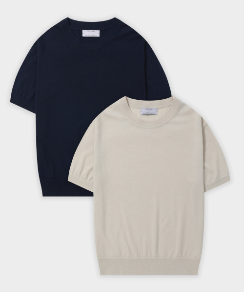 Zegna YARN круглый трикотаж летняя шерсть 100% — 4 цвета