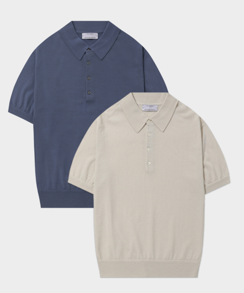 Zegna YARN воротник-трикотаж летняя шерсть 100% — 6 цветов