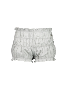 SHIRRING VOLUME SHORT PT / LIGHR GREY