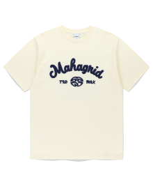 TRADE MARK CHAIN STITCH TEE IVORY(MG2EMMT503S)