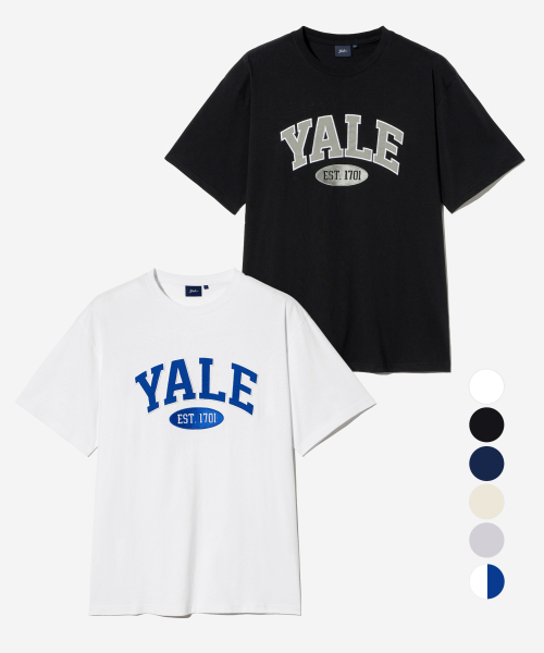 ☆YALE☆ 2 TONE ARCH TSHIRT LIGHT PURPLE YEM1SS306ALP MUSINSA | YALE 2 TONE ARCH T-SHIRT LIGHT PURPLE