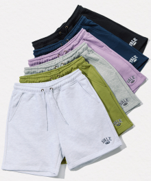 [2 PACK] SMALL 2 TONE ARCH SWEAT SHORTS 7 COLOR