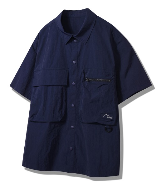 지프() [에디션] 캠핑 나일론 반팔 셔츠 (JP5SHU851NA) 상품 이미지