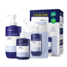 두피랩 쿨 솔트 스케일링 샴푸 더블 기획세트 (본품 500g+리필 500g+증정 100g)