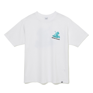 마크엠(MARKM) COLOR BOARDER MOVEMENT T-SHIRT-GREEN 상품 이미지