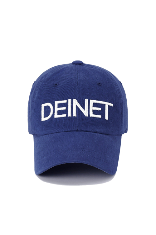DEINET LOGO CAP IN BLUE