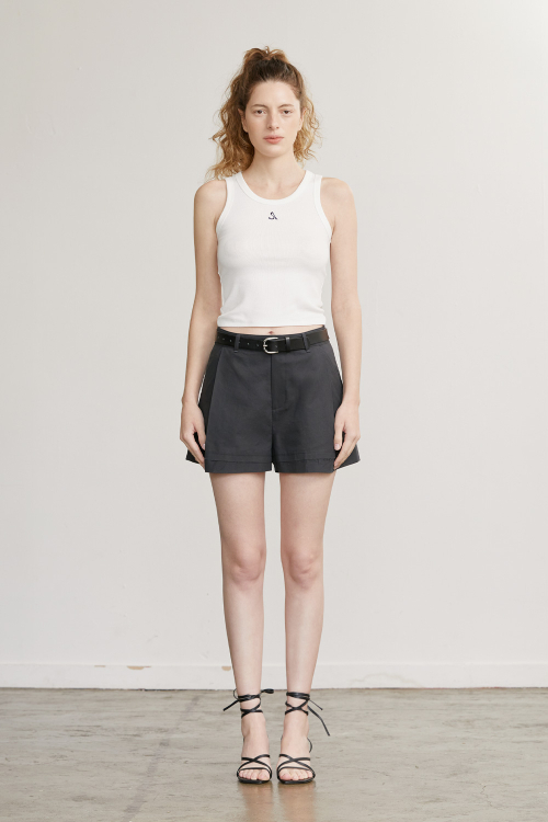 애프터아워즈(AFTERHOURS) COTTON RAW CUT SHORTS (CHARCOAL) - 사이즈 & 후기 | 무신사