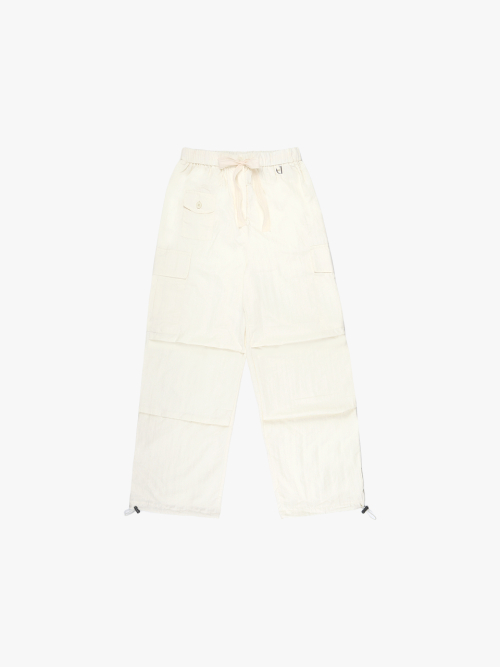 COOL PARACHUTE CARGO PANTS_IVORY