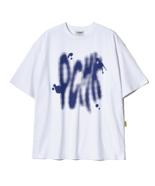 PCMK INK LOGO TEE (WHITE)