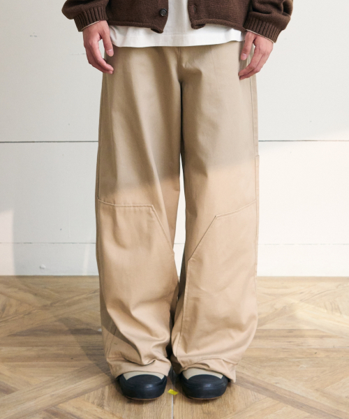 ESS Cotton Carpenter Pants - Beige