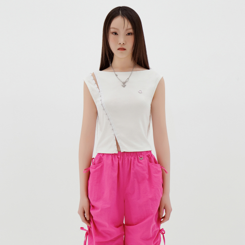 HOOK SLEEVELESS WHITE BQ2CV003