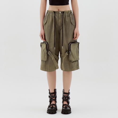 WORKWEAR CARGO HALF PANTS KHAKI BQ2WP025