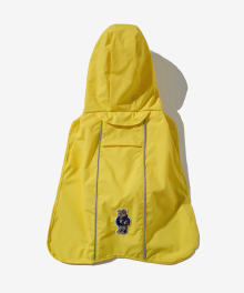 EMBRORIDERY DAN DOGGY RAINCOAT YELLOW