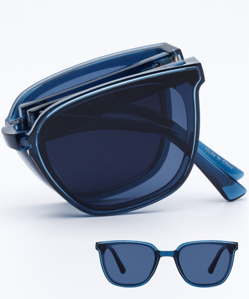 리끌로우(RECLOW) RC WIRWIR SUNGLASS BLUE - 사이즈 & 후기