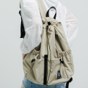 핍스(PEEPS) baisic string backpack(beige)