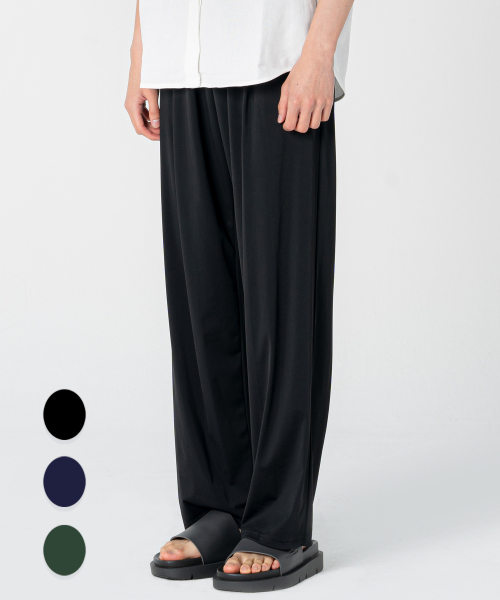 Широкие брюки на резинке Cooling One Tuck (3Color)