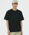 로얄라이프(ROYALLIFE) RLS1002 레귤러핏 베이직 무지 반팔 티셔츠 - 블랙