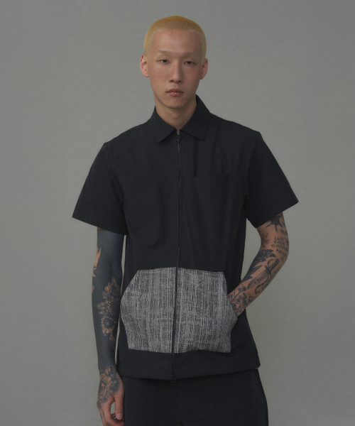 Двусторонняя куртка с капюшоном 2-way 01, Black