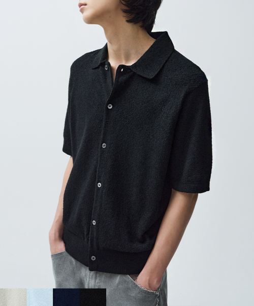 Full Button Collar Cardigan : 5color
