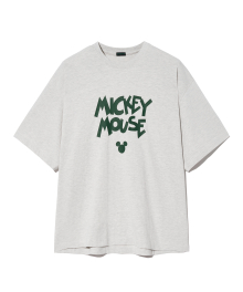 [콜라보] Mickey Mouse half shirts [Y melange]