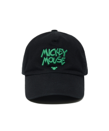 [콜라보] Mickey Mouse ball cap [black]