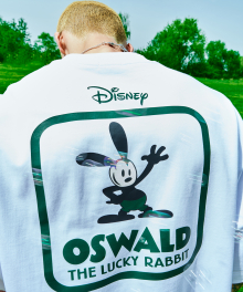 [콜라보] Oswald the Lucky Rabbit square [white]