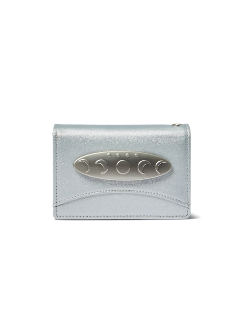 P.O.M CARD WALLET SILVER