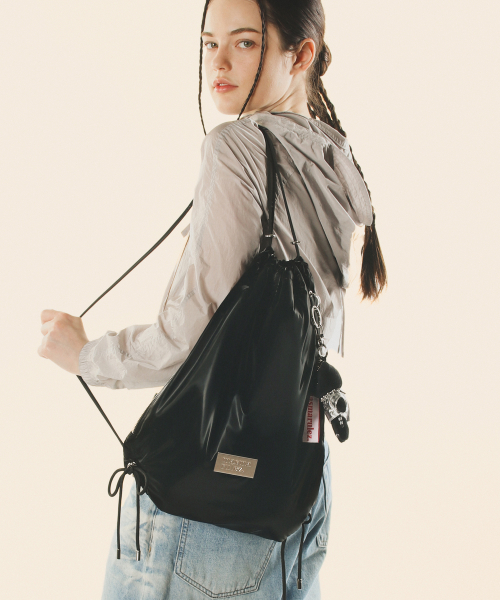 마스마룰즈(MASMARULEZ) 304 Gym sack string bag _ Glittery