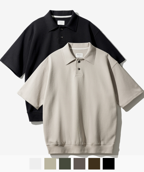 [2PACK] Newwave Volume collar halfsleev t-shirts SJST1457